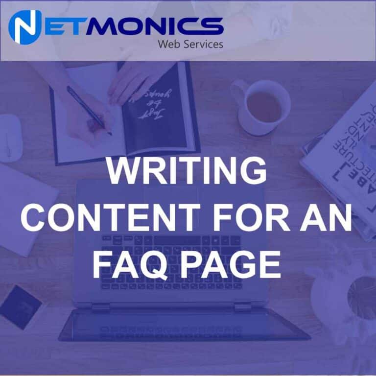 Writing Content For Your FAQ Page